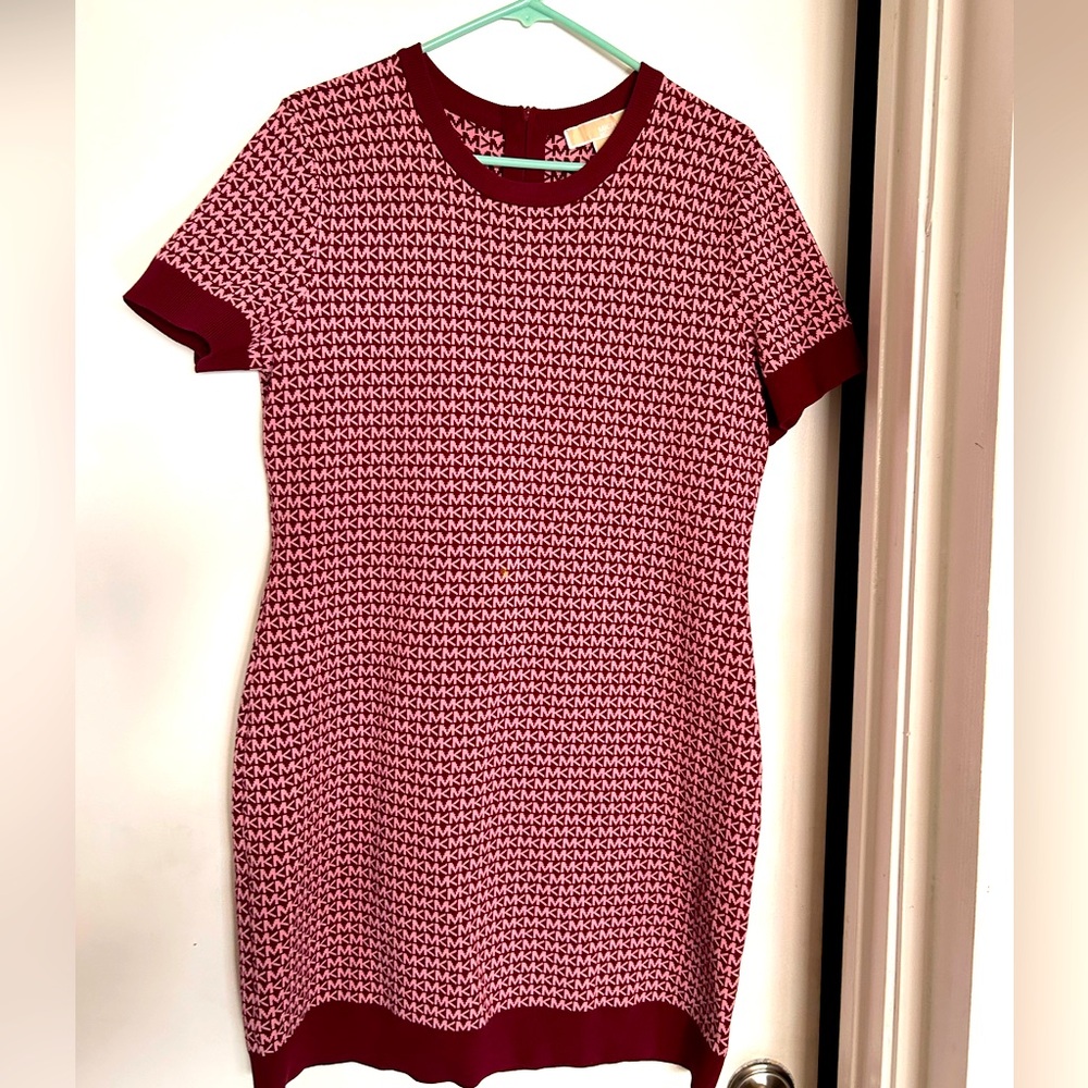 MK monogram dress logo Michael Kors rare